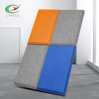 China SGS Nontoxic Fabric Acoustic Panel Noise Absorbing For Auditorium Walls for sale
