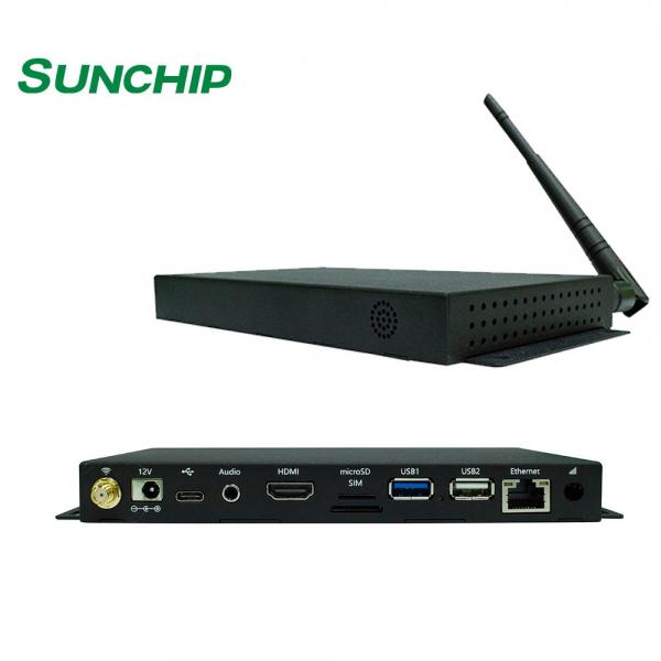 Quality Digital Signage RAM ROM RJ45 Interface Android Media Player Box for sale