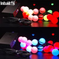 China IP54 Multi Coloured Fairy Lights Plug In 45m 60 LEDs RGB Christmas Lamp for sale