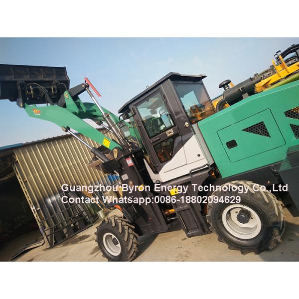Quality 1500kgs Load Wheel Loader Machine 3200mm Dumping Height for sale