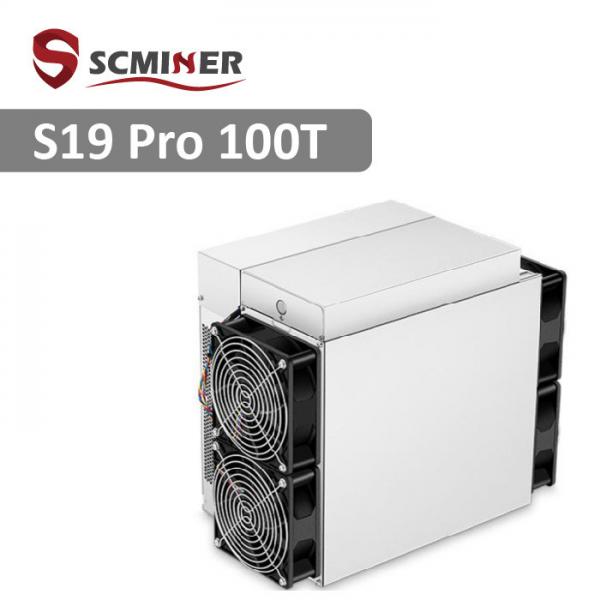 Quality 3000W Bitmain S19 Pro 100T Antminer Optimized Heat Dissipation for sale