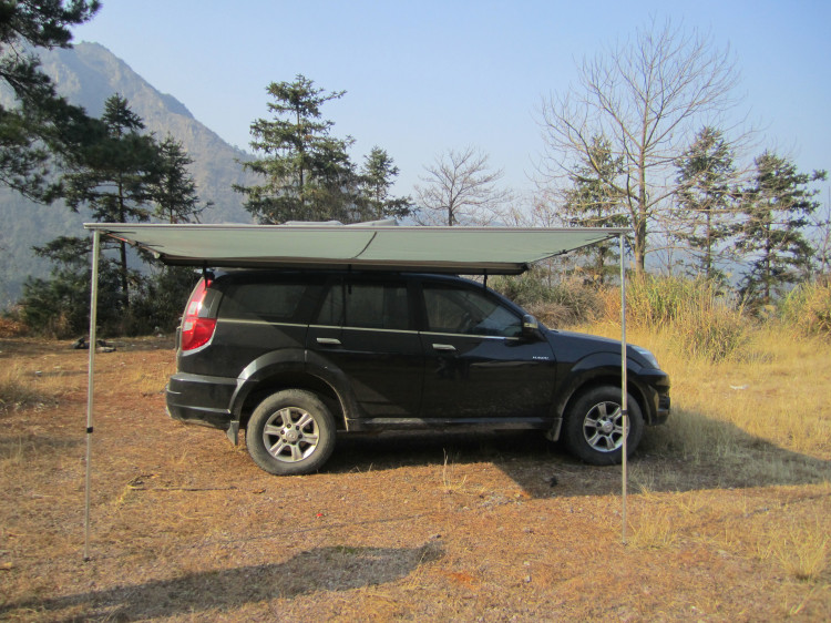 China CE Approved Roof Rack Side Awning , Car Roll Out Awnings 4x4 Accessories A3030 factory
