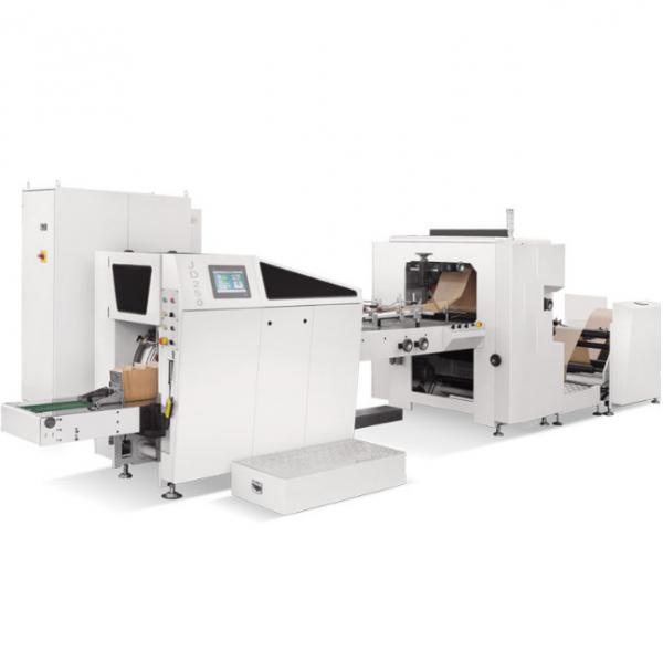 Quality 5kw Automatic Paper Bag Machine For Kraft French Bread Paper Bag for sale