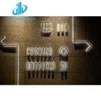 China 3d signage letter acrylic signs led letter lights light box outdoor advertising display factory