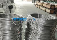 China ASTM A269 TP304 Stainless Steel Coiled Tubing Size 6.35mm x 1.65mm x 150m / coil factory