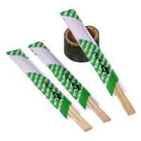 Quality Chinese Eco-Friendly Disposable bamboo chopsticks Paper Wrap Twin Chopsticks for for sale