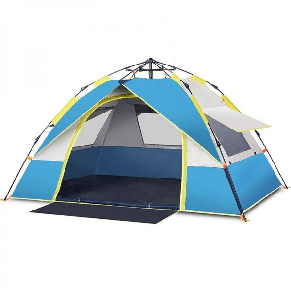 Quality Fiberglass Poles Waterproof Family Camping Tent for sale