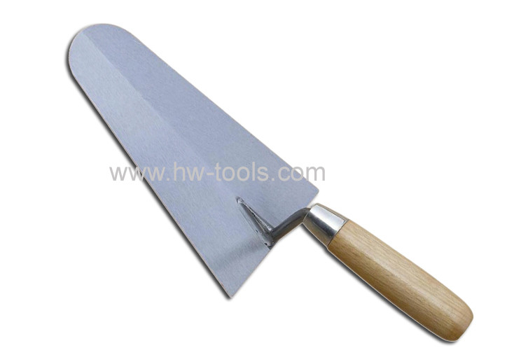 China Carbon steel blade bricklaying trowel factory