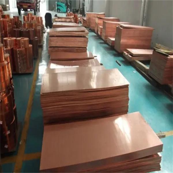 Quality Tp1 Copper Plate Sheet 0.7mm 0.8mm Thickness Red Gb/T 5231-2001 99.5% for sale