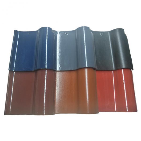 Quality Spanish Glazed Clay Ceramic Roof Tiles 220mm Handmade Lightweight Brown for sale