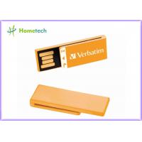 China Orange Super Mini USB Memory Plastic Silk - Screen / Full Logo Print For School Gift factory