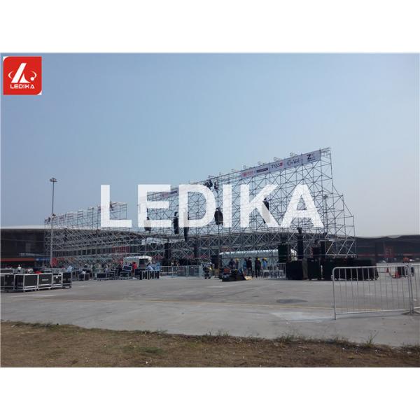 Quality Multipurpose Speaker Stands Steel Layer Truss For Outdoor / Indoor Performances for sale