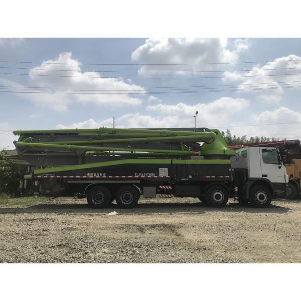 Quality Used Concrete Pump Truck With 52m Boom for sale