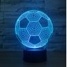 China Football 3D LED Night Light 7 Colors Change with Remote Control As Christmas Gifts For Baby Room Decoration factory