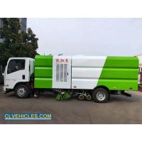 China ISUZU 700P 190hp Truck Mounted Road Sweeper 5000L Water Tank factory