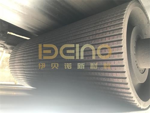 Quality Customized Ceramic Pulley Lagging Sheet Wear Resistance With Rubber Coating for sale
