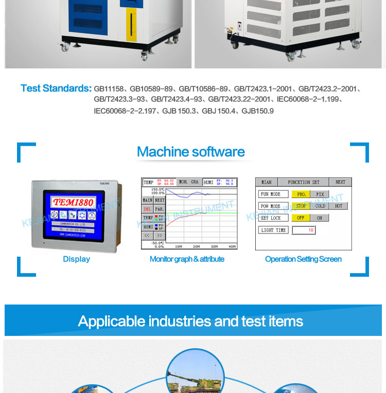 humidity temperature environmental test