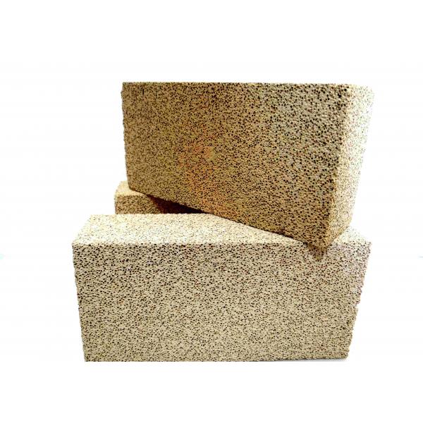 Quality Heat Resistant Light Weight Insulating Refractory Brick 1200C-1400C for sale
