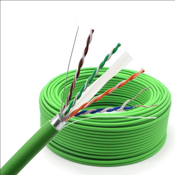 Quality FTP Cat5e 100m Ethernet Cable , 100m Cat6 Cable 4P Twisted Pair for sale