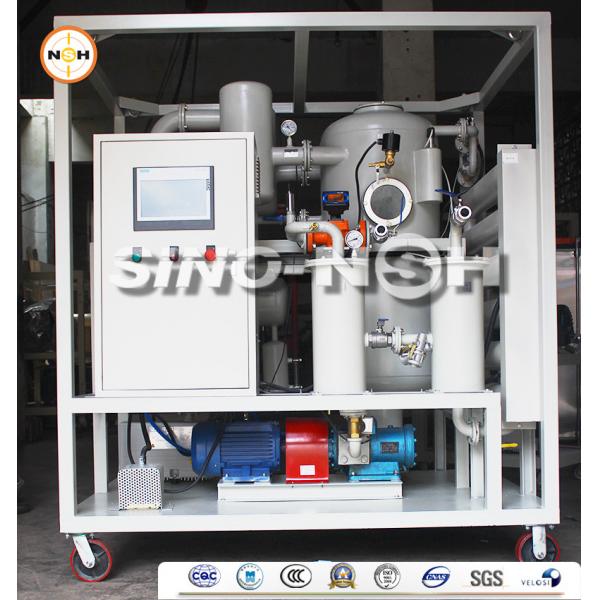 Quality Automatic Double Stage Transformer Oil Filtration Machine With PLC Control Fully for sale