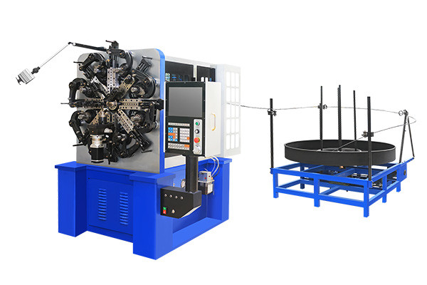 China Automatic 3D Wire Bending Machine Spring Machine For Supermarket Trolley factory