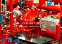 China Fire Fighting Double Suction Horizontal Split Case Pump 500 GPM UL Listed factory