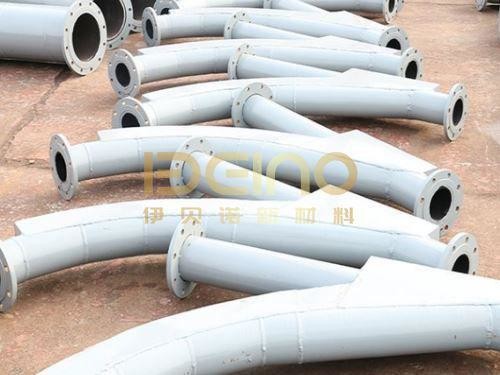 Quality Custom Ceramic Coated Pipe Composite Pipe Tee Wear Resistant Ceramic Tube for sale
