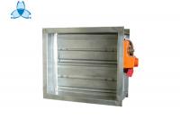China Automatic Opposed Blade Hvac Air Duct Damper Core Section Easy Installatio factory