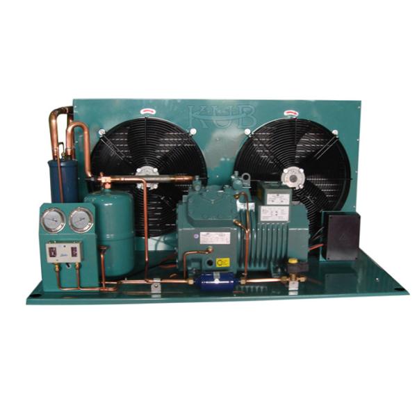 Quality 380V 5HP Semi Hermetic Condensing Unit 2 Fans Installed Conveniently for sale