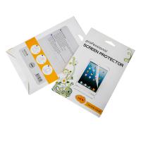 China Folding screen protector packaging box Tempered Glass Envelope Hang for sale