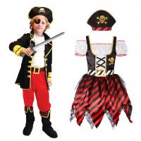 China Children's Day Show Costume Pirate Dress Costume for Halloween Theme Carnival Party factory