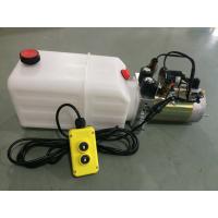 Quality High Performance  Dump Trailer Micro Hydraulic Power Packs With 8L Plastic Oil Tank for sale