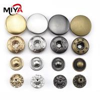 China Clothes Four Parts Spring Metal Snap Fasteners factory