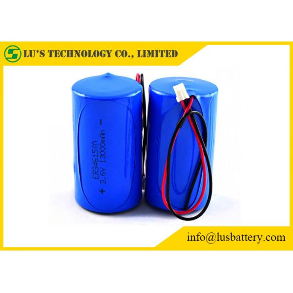 Quality 3.6V Lithium Thionyl Chloride Battery 13.0Ah ER34615M Size D Disposable Battery for sale