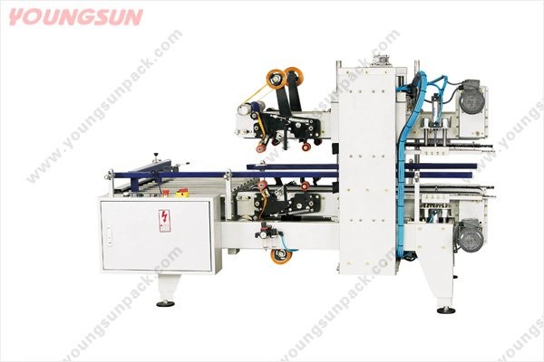 China Case sealer machine,carton sealer machine. Tape sealer machine MH-FJ-P1 for conner tape factory