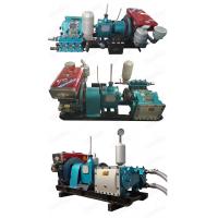 China Diesel Engine Three Cylinder Pump Grout Piston Pump Mud Pumps With Pressure Gauge factory