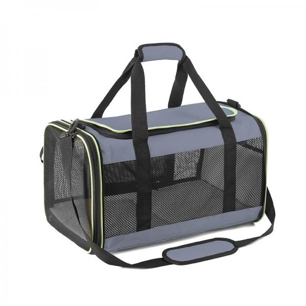 Quality Dog Cat Collapsible Pet Carrier Backpack Airline Approved Soft Sided 17 X 11 X 7 for sale
