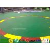 China Custom Colored EPDM Granulated Rubber Flooring Sports Court Mat Acid / Alkaline Resistance factory