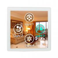 China Home Security Wifi Programmable Light Switch With 4 Inch ISPQ LCD Screen factory