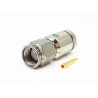Quality RF Coaxial Connector 335VRMS Rated Voltage Nickel Plated SMA Plug Connector for sale