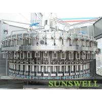 Quality 3 In 1 Full Automatic Carbonated Filling Machine For Drinking PET Bottles for sale