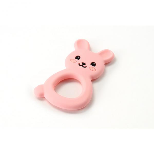 Quality Montessori Silicone Teether Ring , Silicone Teething Toy For Children Newborn for sale