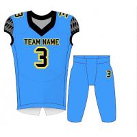 Quality Breathable Adults Custom Football Kits , Practical Youth Football Practice for sale