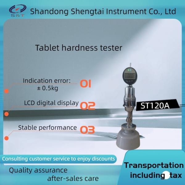 Quality Pharmaceutical Testing Instruments 0-200N Tablet Hardness Tester Machine LCD Digital Display With High Test Accuracy  Ma for sale