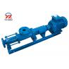 China Horizontal Mono Screw Electric Slurry Pump , Positive Displacement Pumps G Series factory