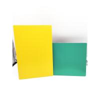 Quality PE Outdoor ACP Aluminium Composite Hoarding Board Solid Color for sale