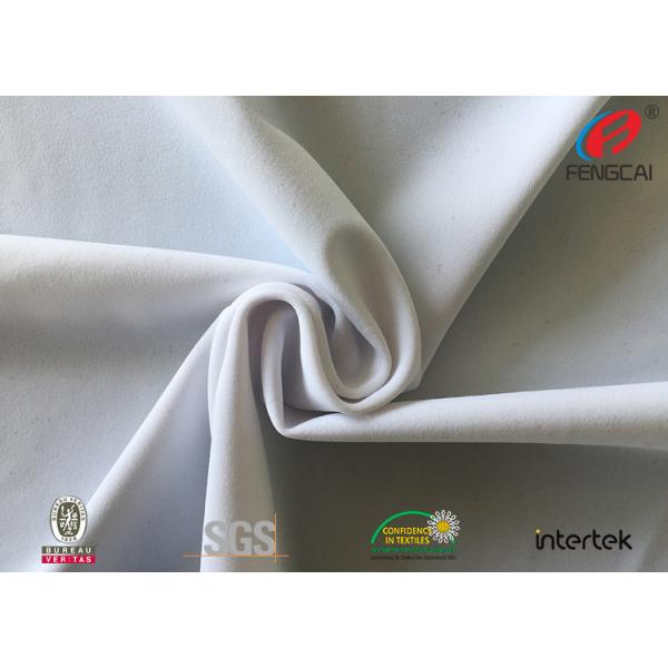 Quality Warp Knitting Shiny Nylon Spandex Fabric Nylon Swimsuit Material Anti - Microbial for sale