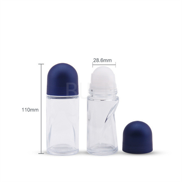 Quality Empty Perfume Roller Bottles 50ml , Eco Friendly Deodorant Containers for sale