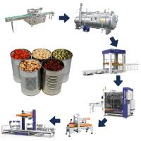 Quality Automatic Tin Canning Bean Filling And Sealing Machine Canned Beans Production for sale