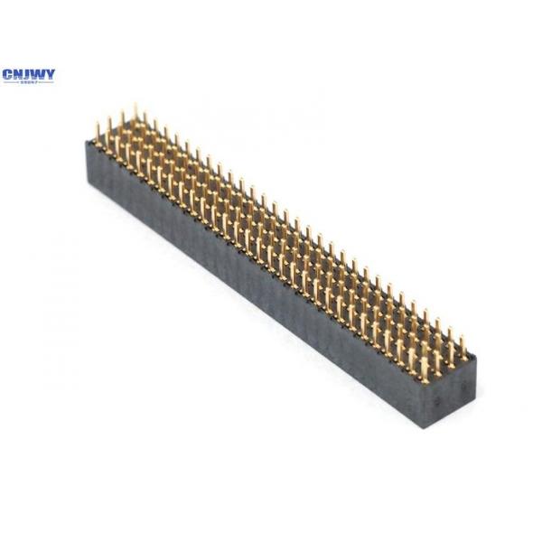Quality DIP 4 X 10 Pin Female Header Connector 2.00mm Four Row Phosphor Bronze Contact Material for sale